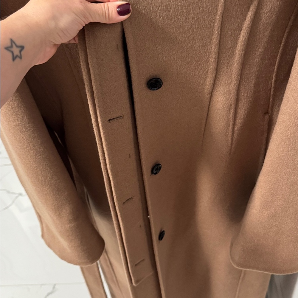 Mango Wool Blend Coat View 4